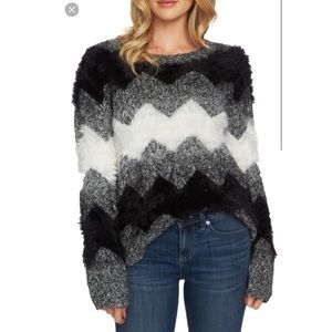 Cece Cynthia Steffe zig zag sweater small sold out